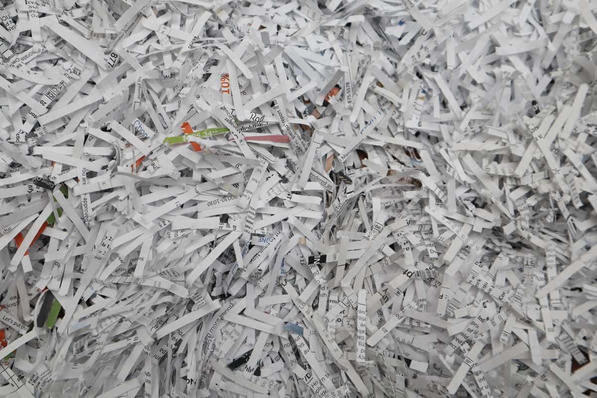 Atlantic Shredding shredded paper from Atlantic Shredding